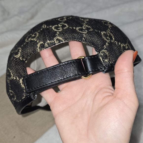 🔥 Gucci GG Denim Baseball Cap Like New! 🔥 - Picture 6 of 11
